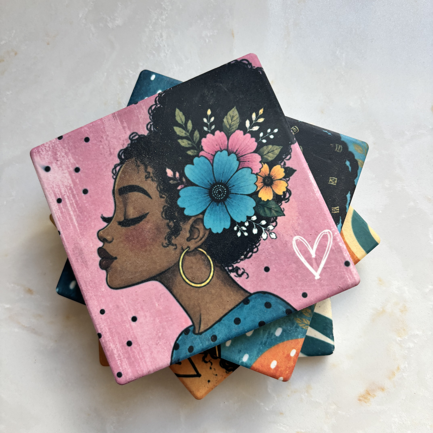 Drink Coasters | Flower Girls
