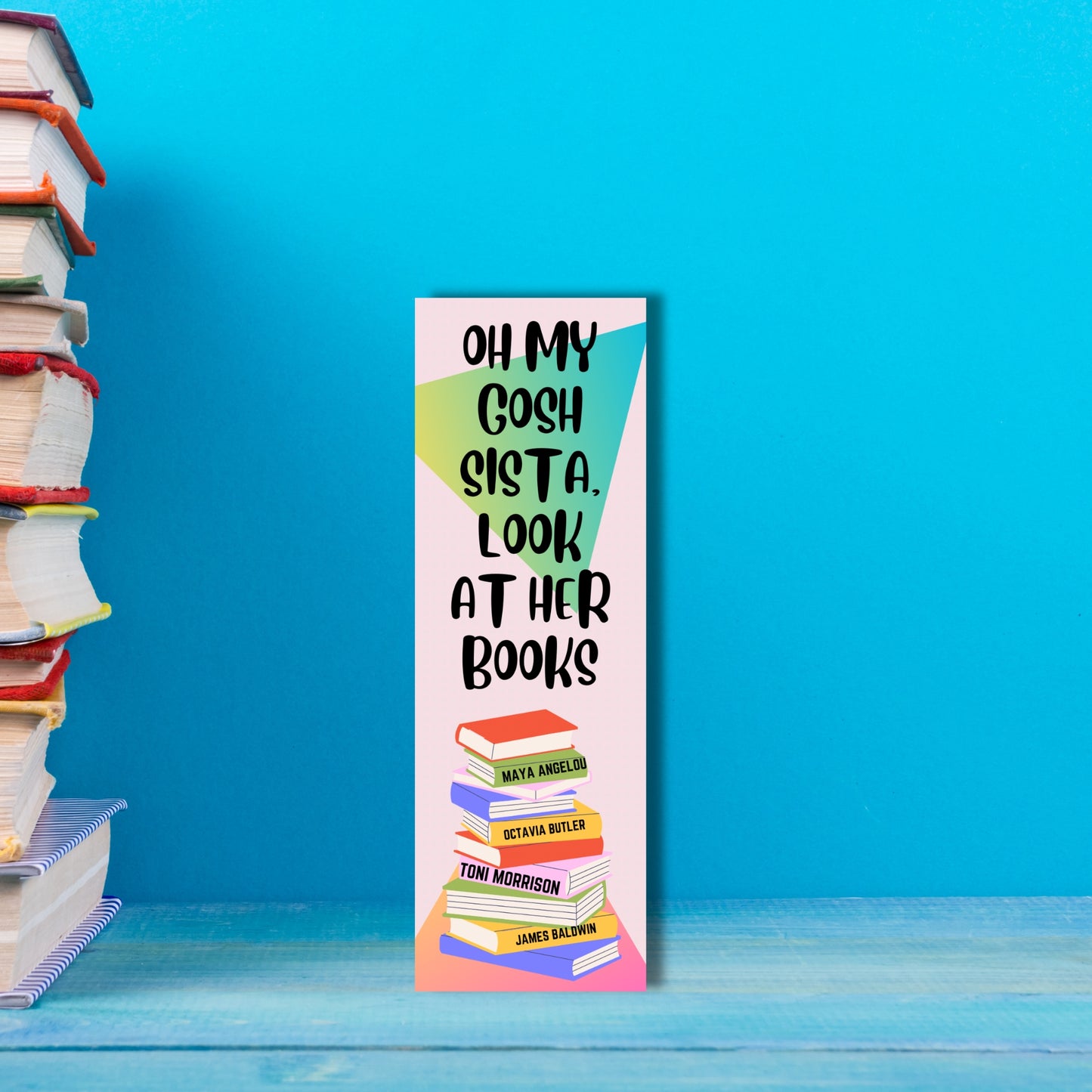 Bookmarks - LOOK AT HER BOOKS