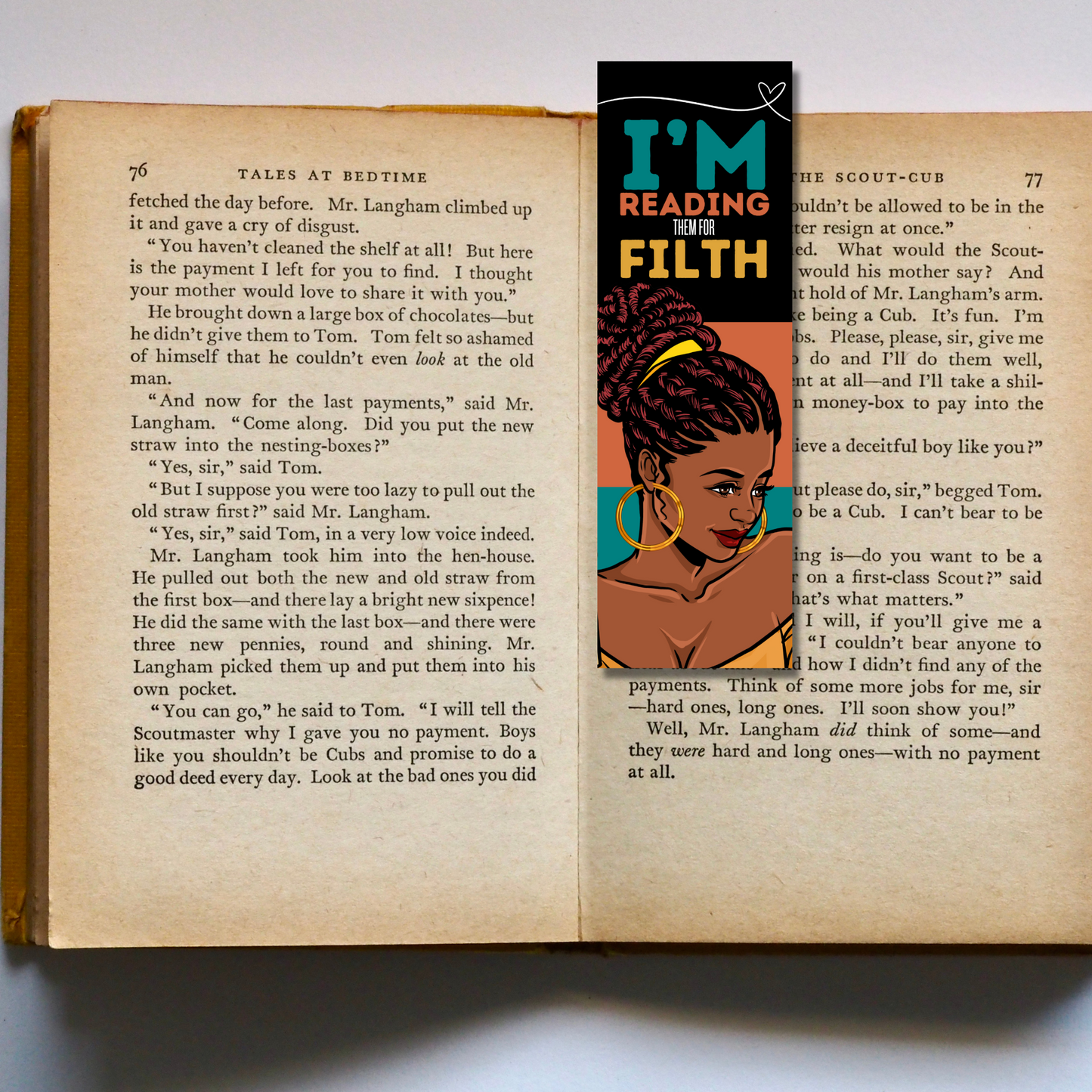 Bookmarks - READ FOR FILTH
