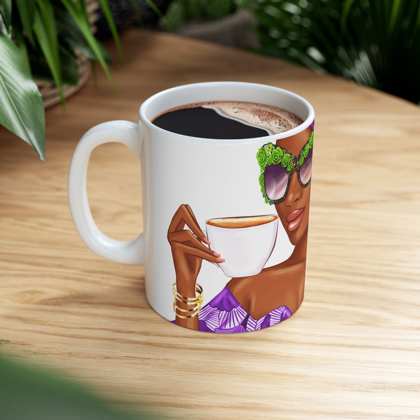 SPILL THE TEA - 11oz Ceramic Coffee Mug