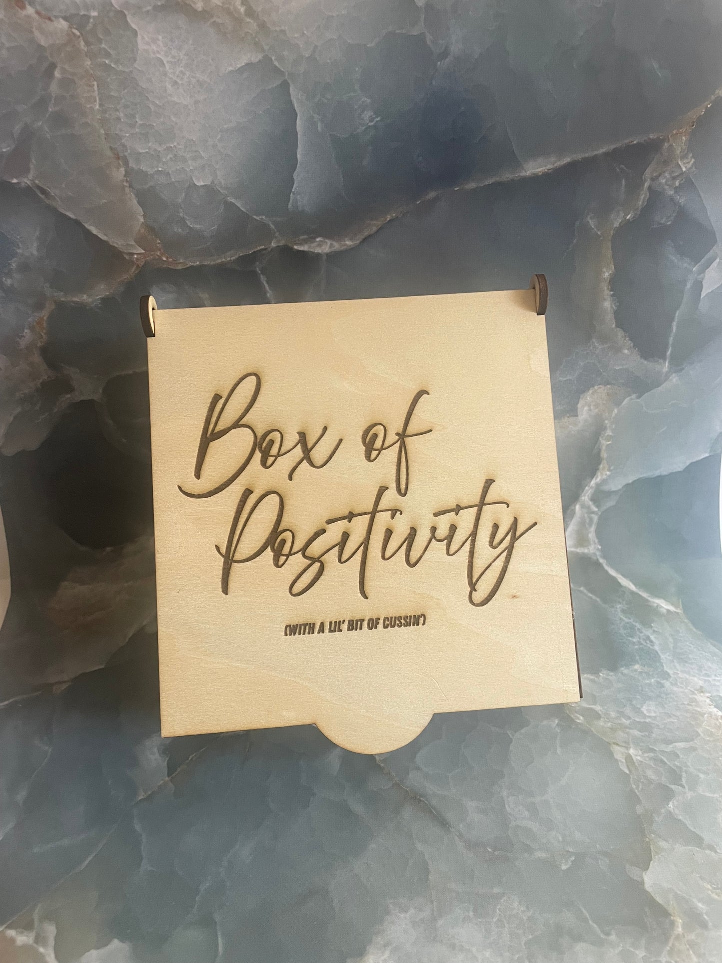 Box of Positivity, Affirmation Chips, Adult Affirmations