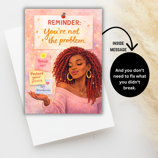 You're Not the Problem | GC-JB022