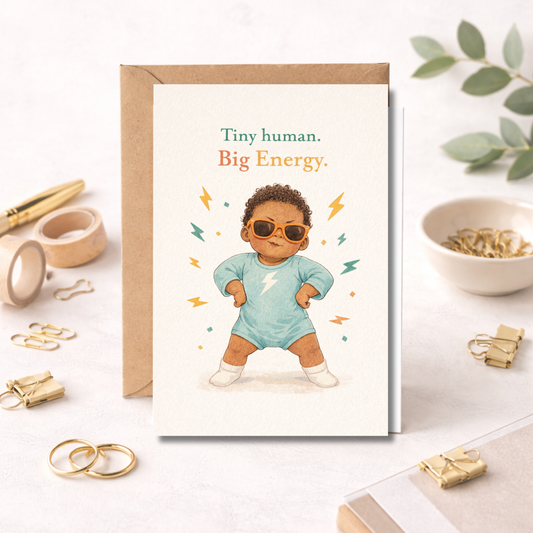 Tiny Human, Big Energy | GC-BA011