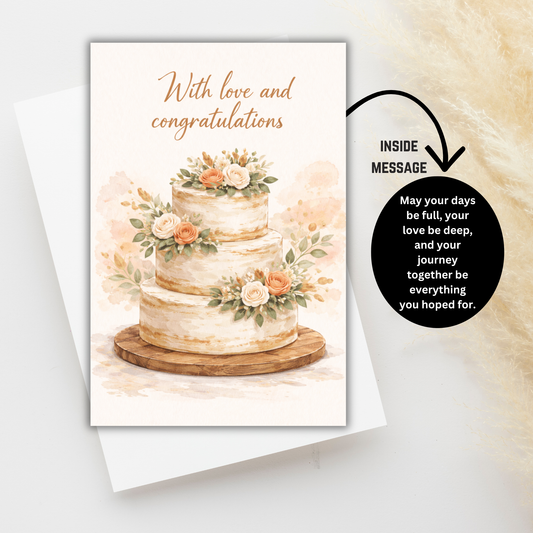 Love & Congratulations | GC-WED003