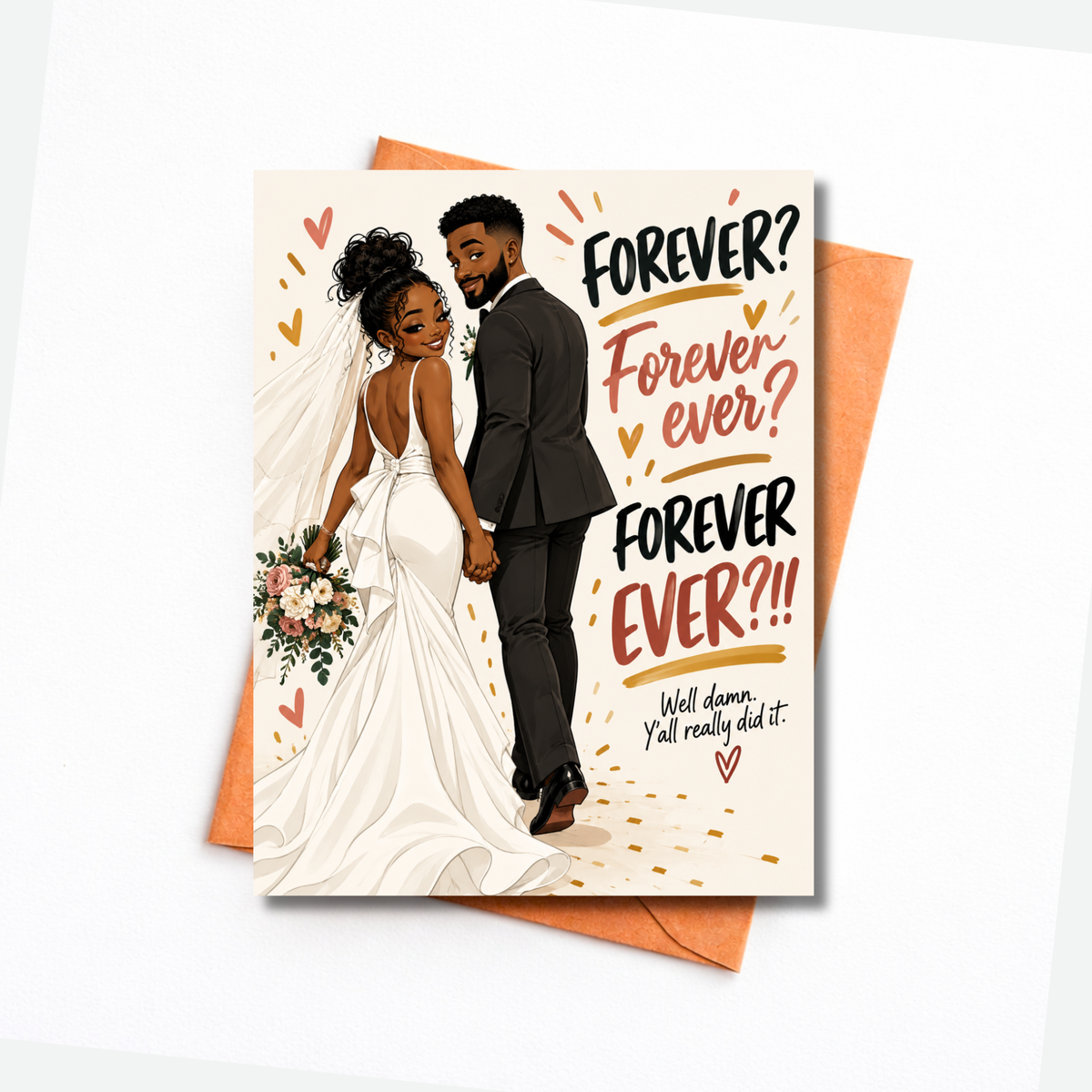 Wedding Card | Forever Ever | WED009