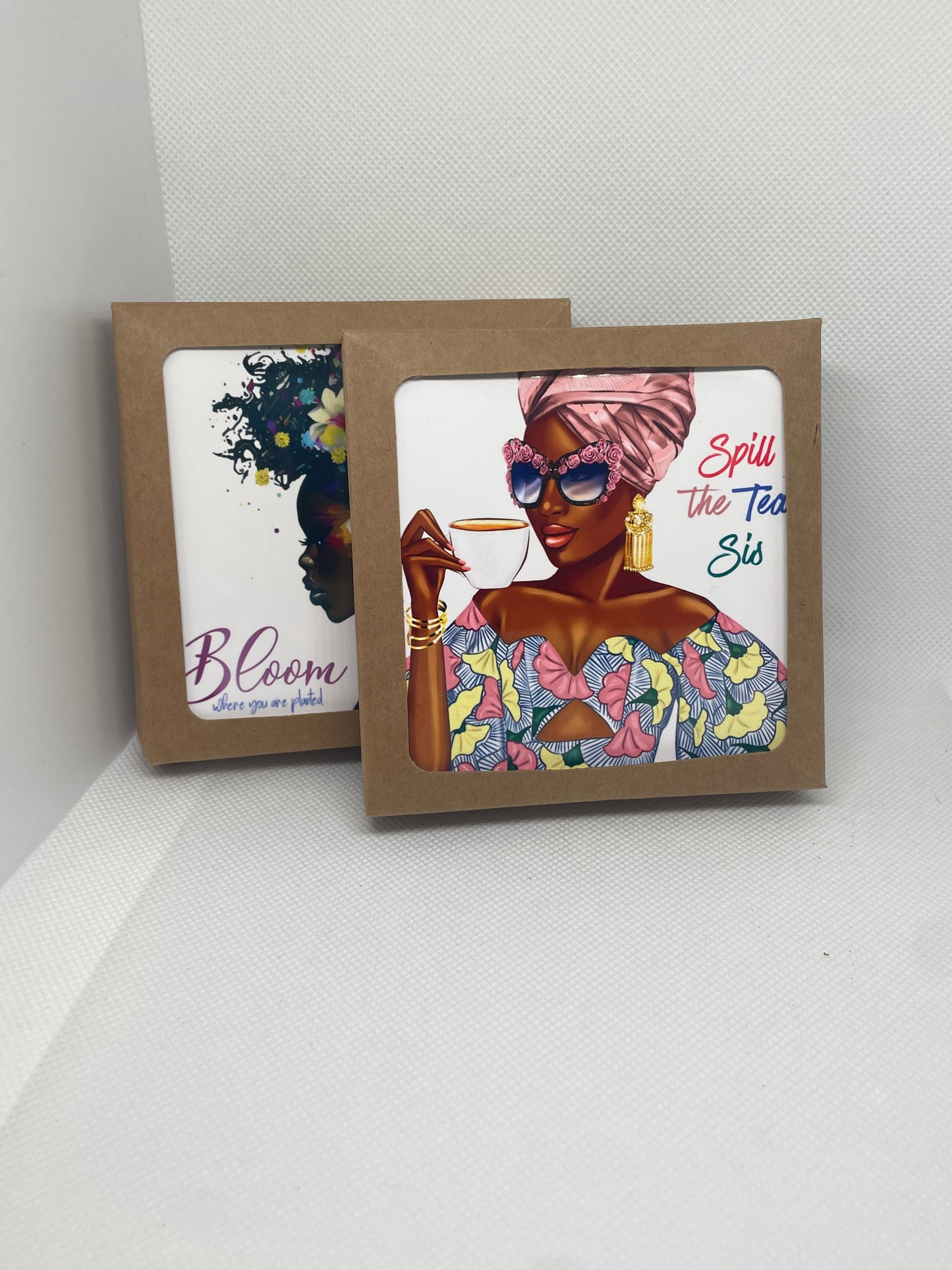 Ceramic Coaster - Spill the Tea, Sis
