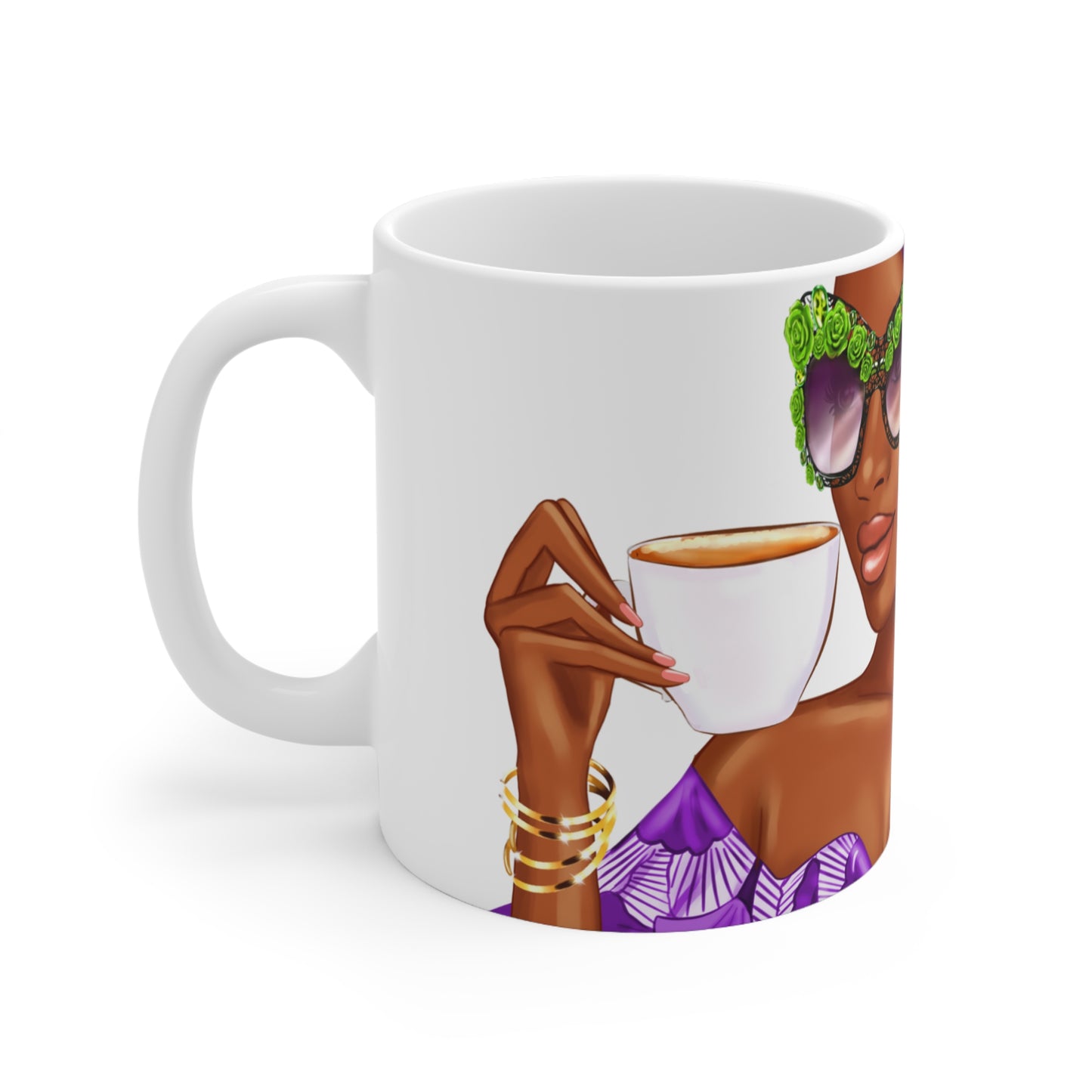 SPILL THE TEA - 11oz Ceramic Coffee Mug