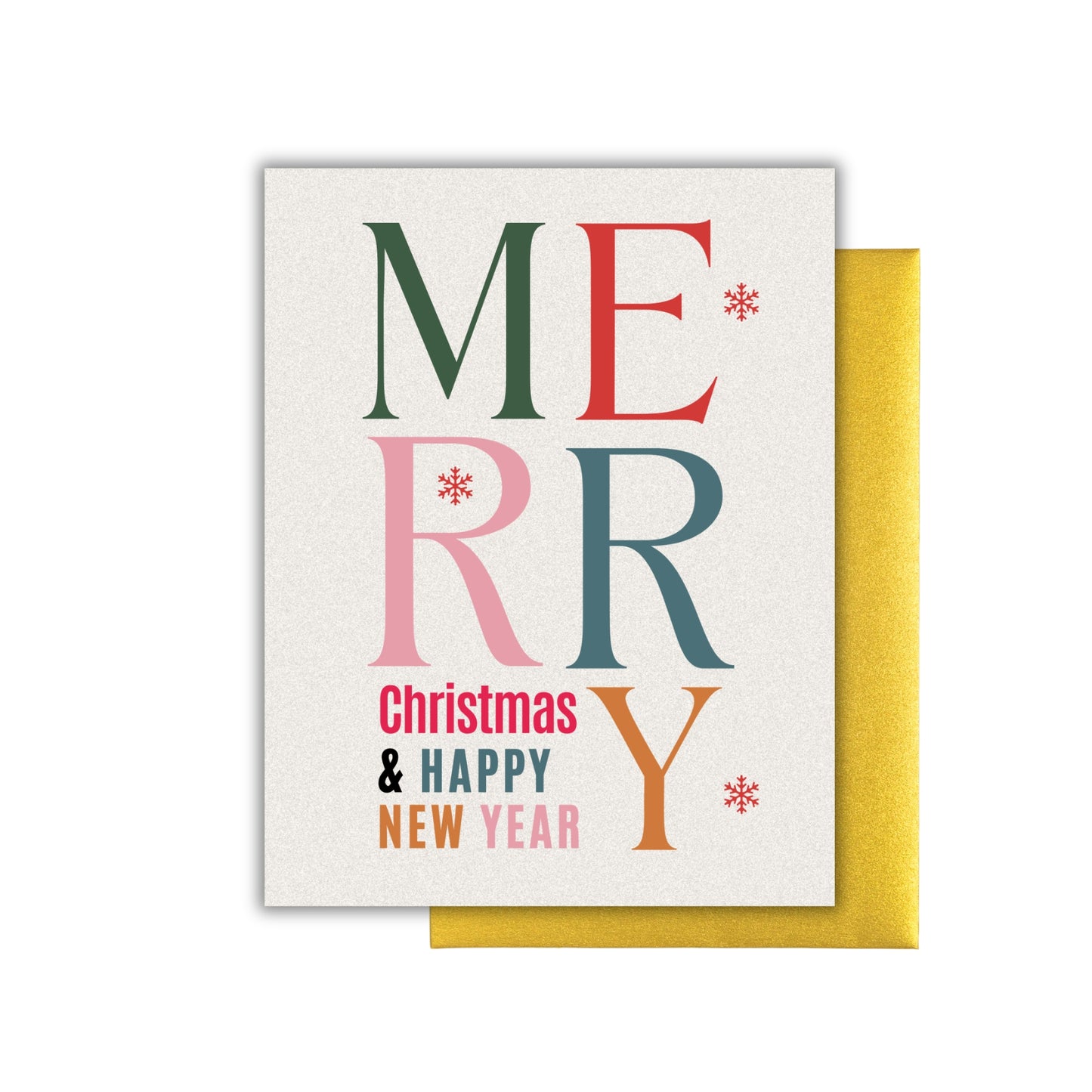 MERRY CHRISTMAS & HAPPY NEW YEAR CARD