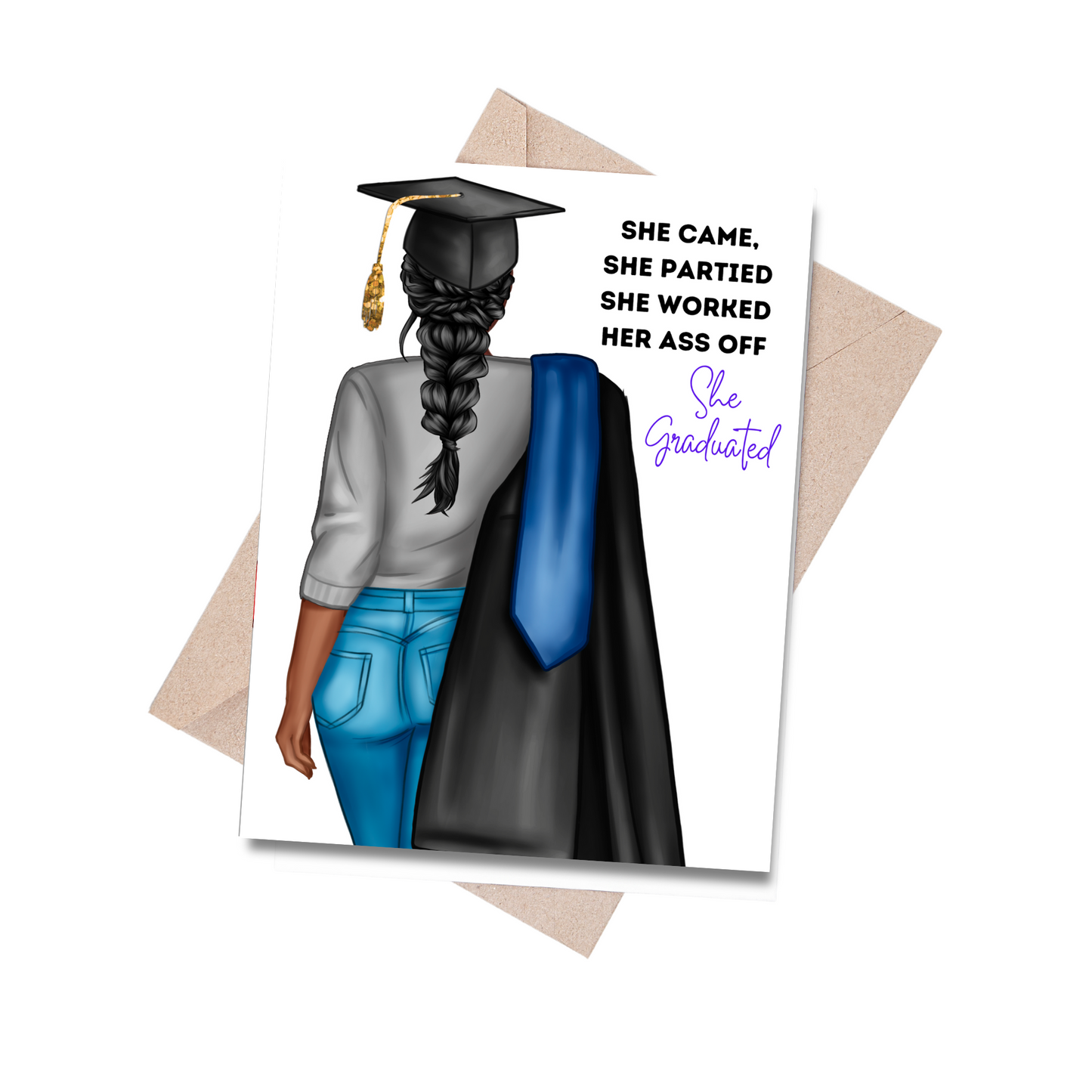 She Graduated