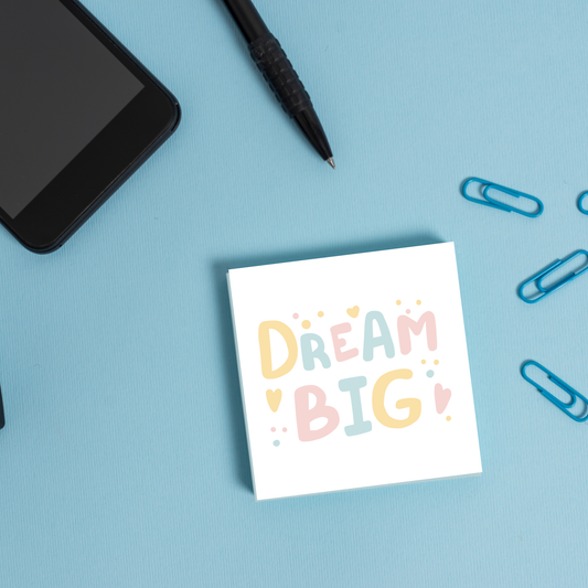 Mini Notepad - DREAM BIG
