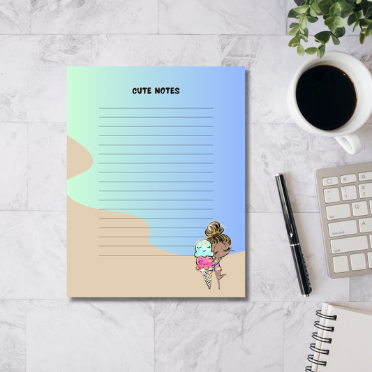 Summer Vibes Notepad
