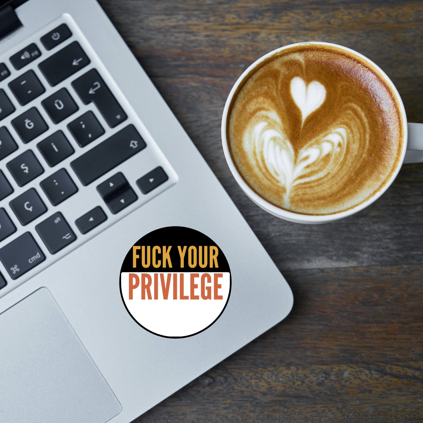 F*CK YOUR PRIVILEGE STICKER