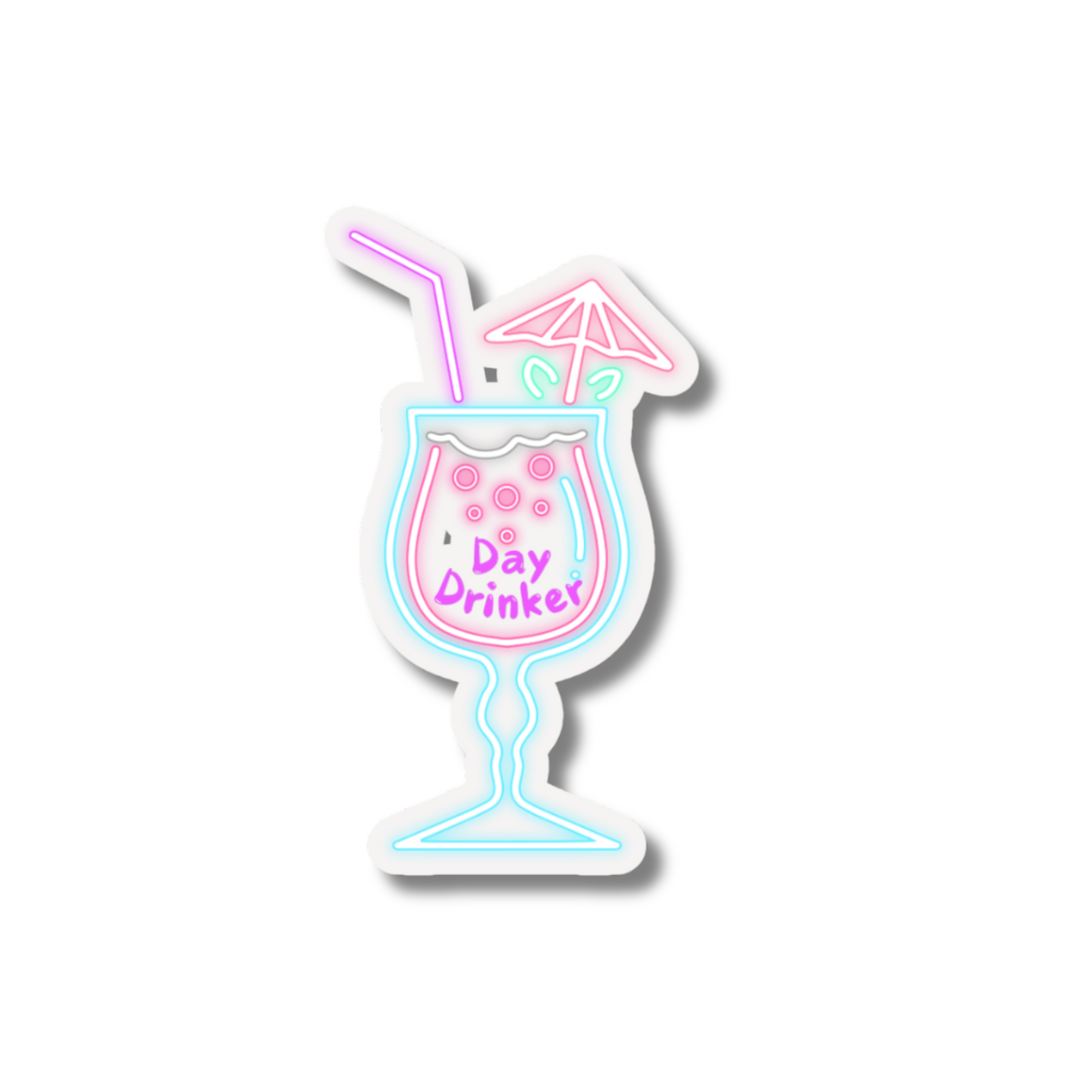 DAY DRINKER STICKER