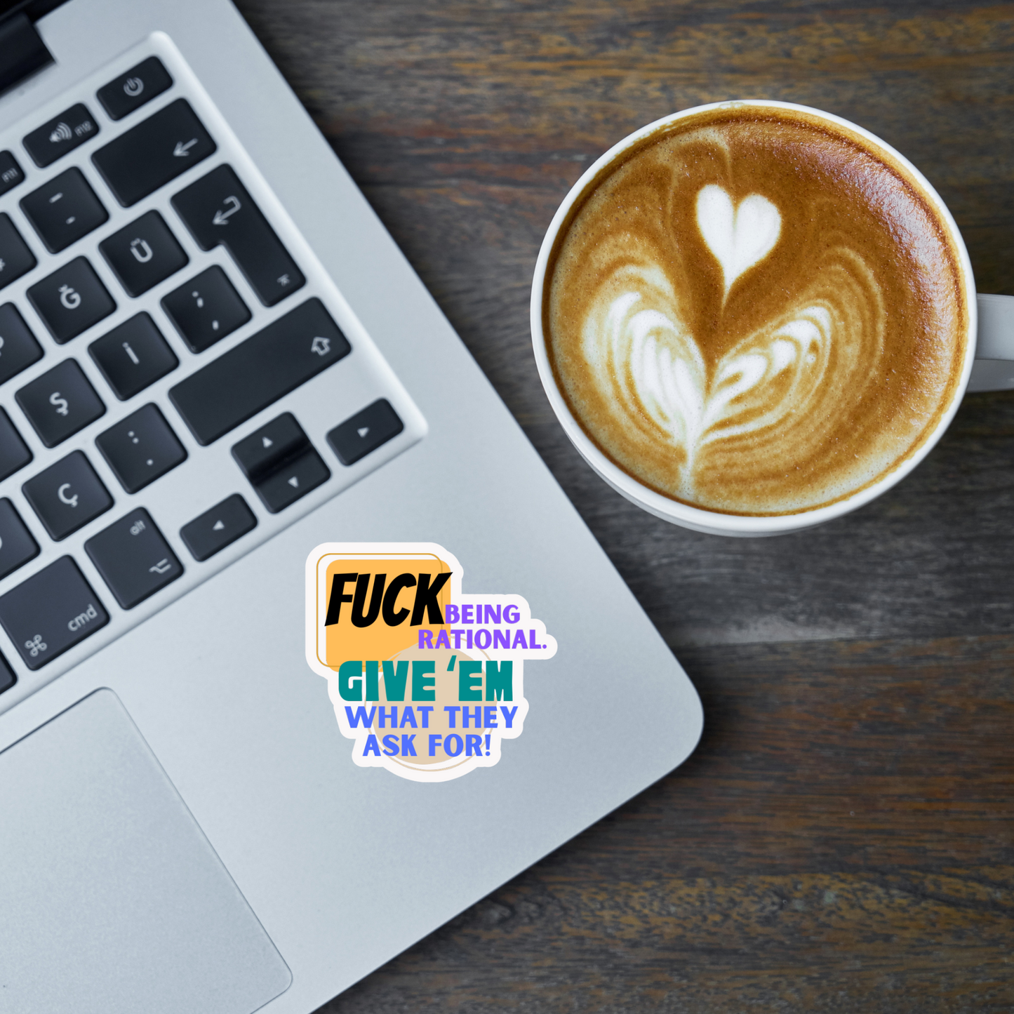 STI-0044 | STICKER - F*ck Being Rational