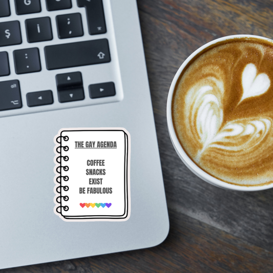 STI-0050 | STICKER - The Gay Agenda