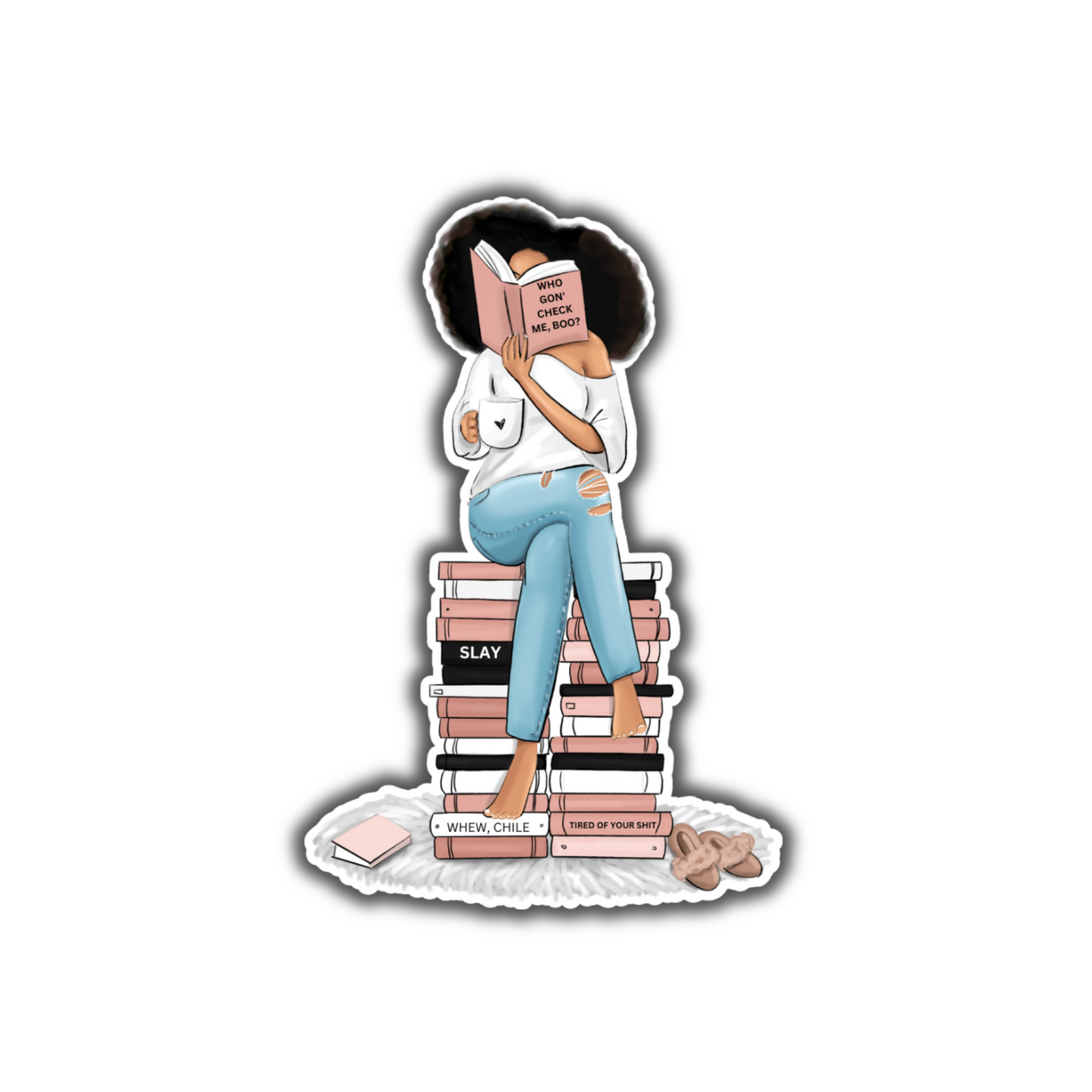 WELL READ STICKER