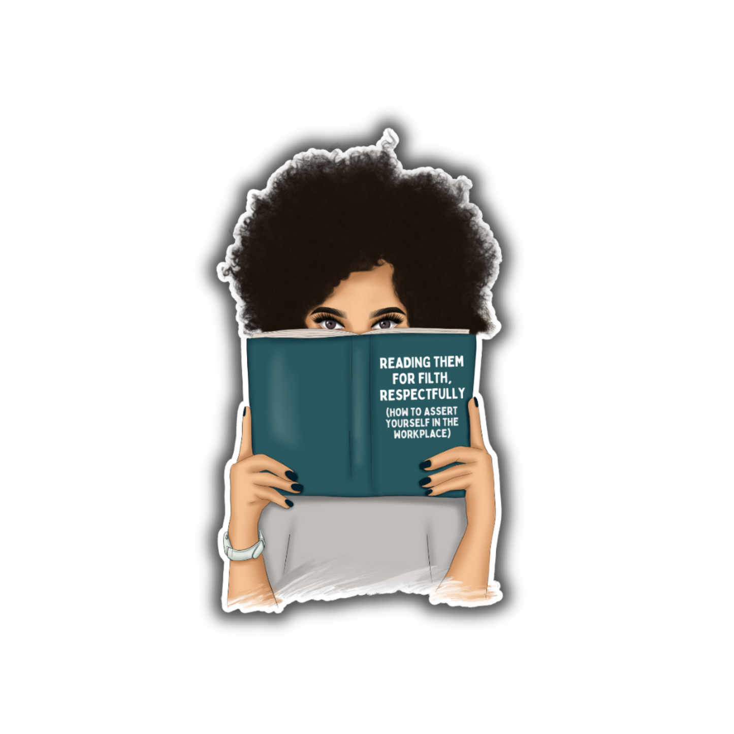 READ FOR FILTH STICKER