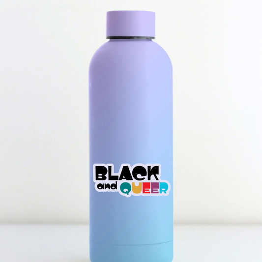 STI-0047 | STICKER - Black & Queer