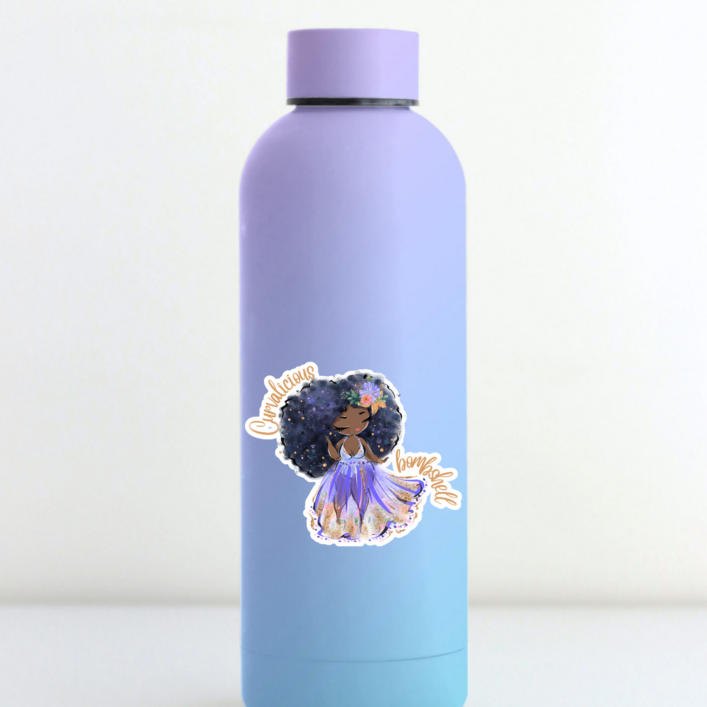 CURVALICIOUS STICKER