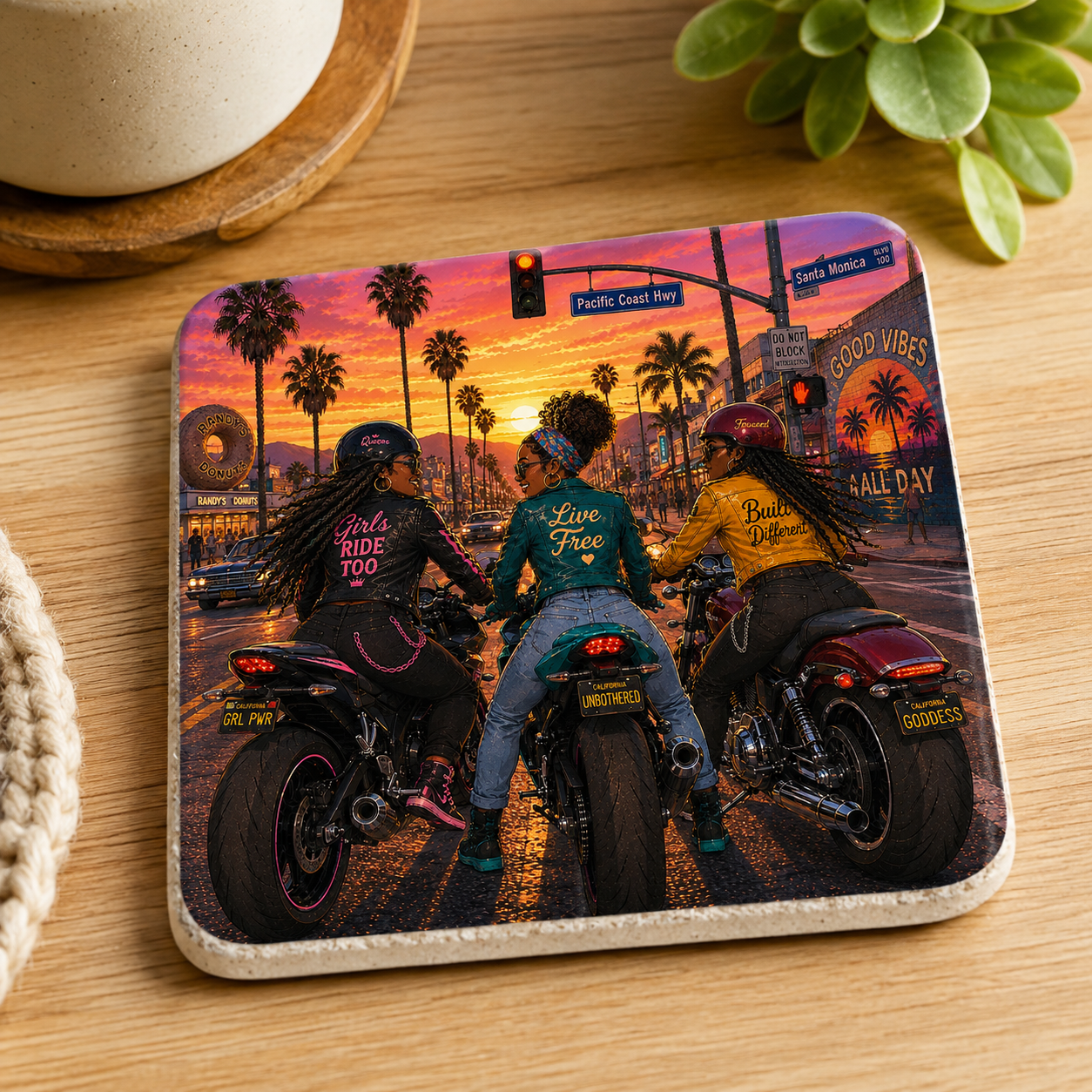 Drink Coasters | California Crusin'