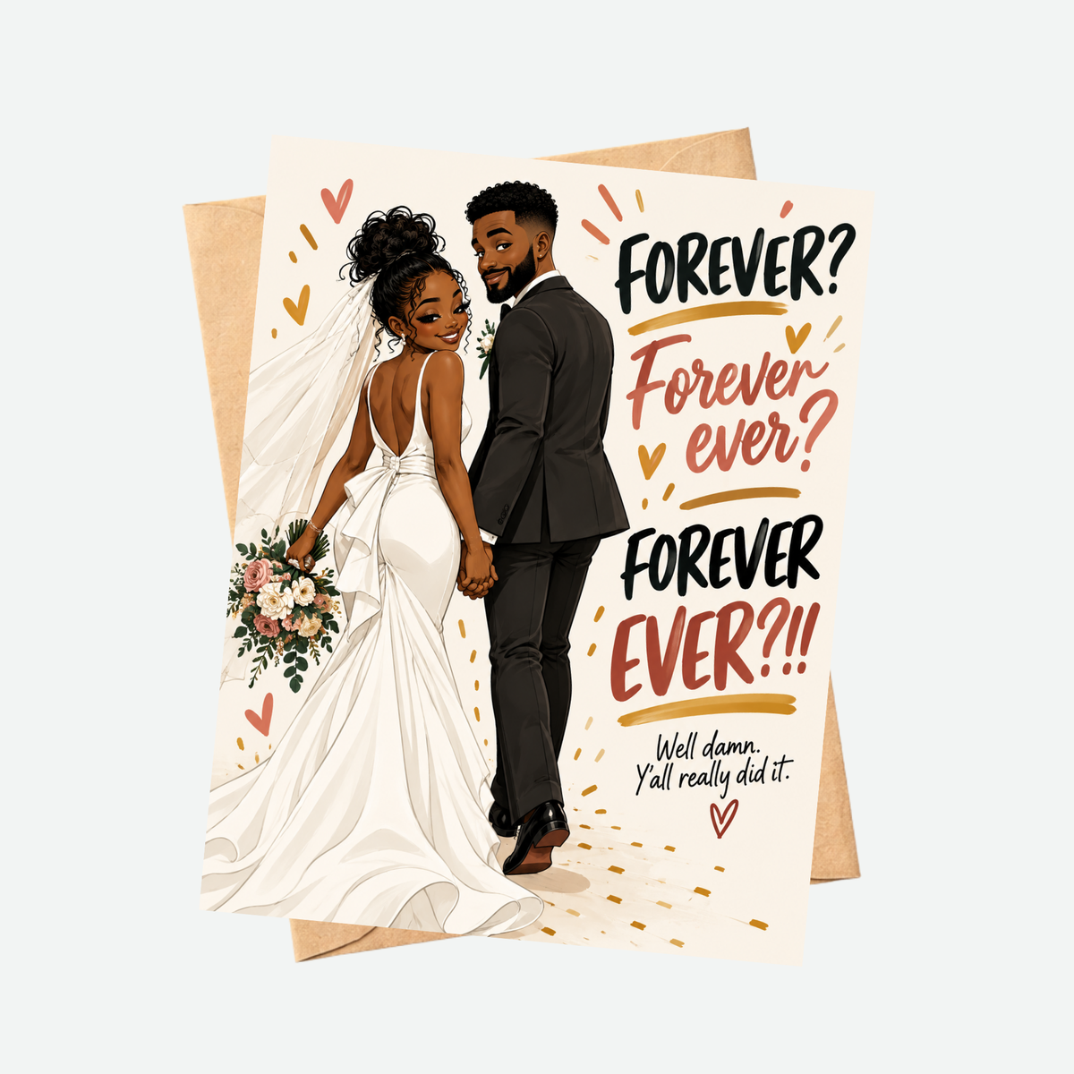 Wedding Card | Forever Ever | WED009