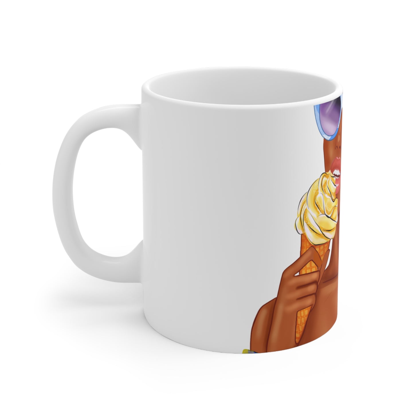 Ice Cream Dreams  - 11oz Ceramic Coffee Mug