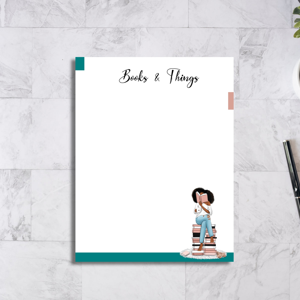 Notepad Style Book Notepad - Books & Things – Layze And Co