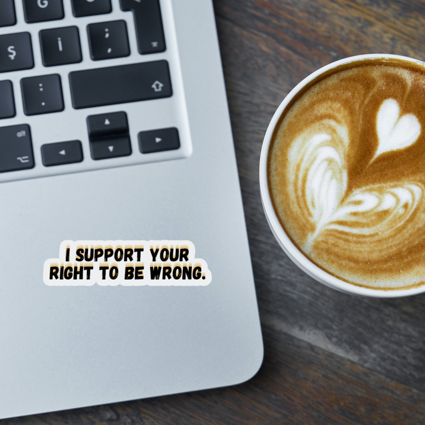 STI-0070 | STICKER - I Support Your Right to be Wrong