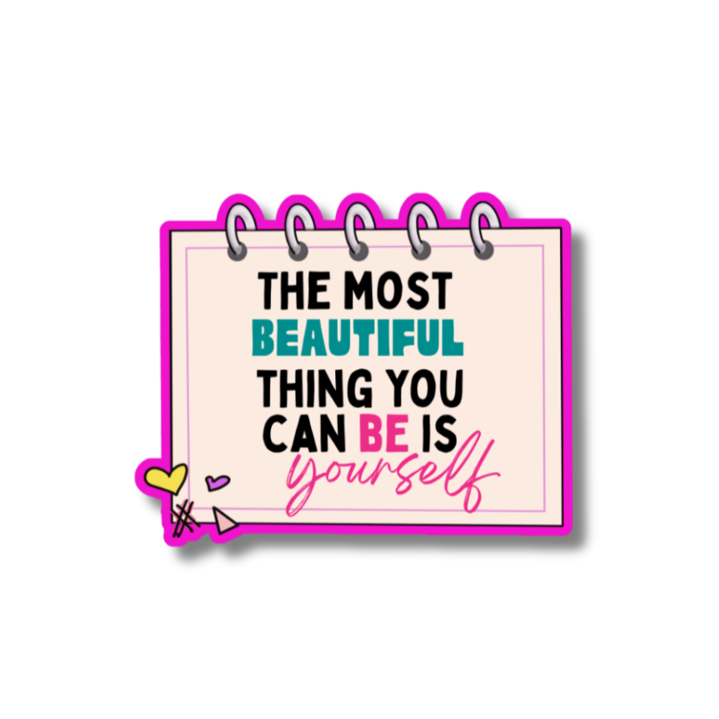 STI-0058 | STICKER - The Most Beautiful Thing