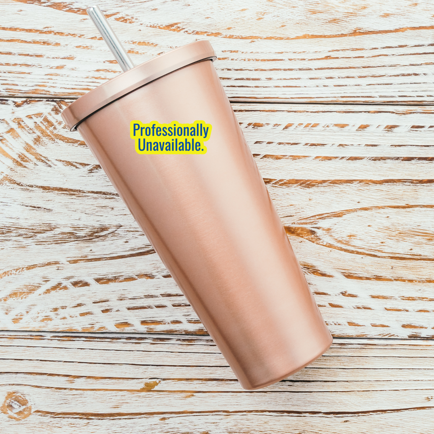 STI-0069 | STICKER - Professionally Unavailable