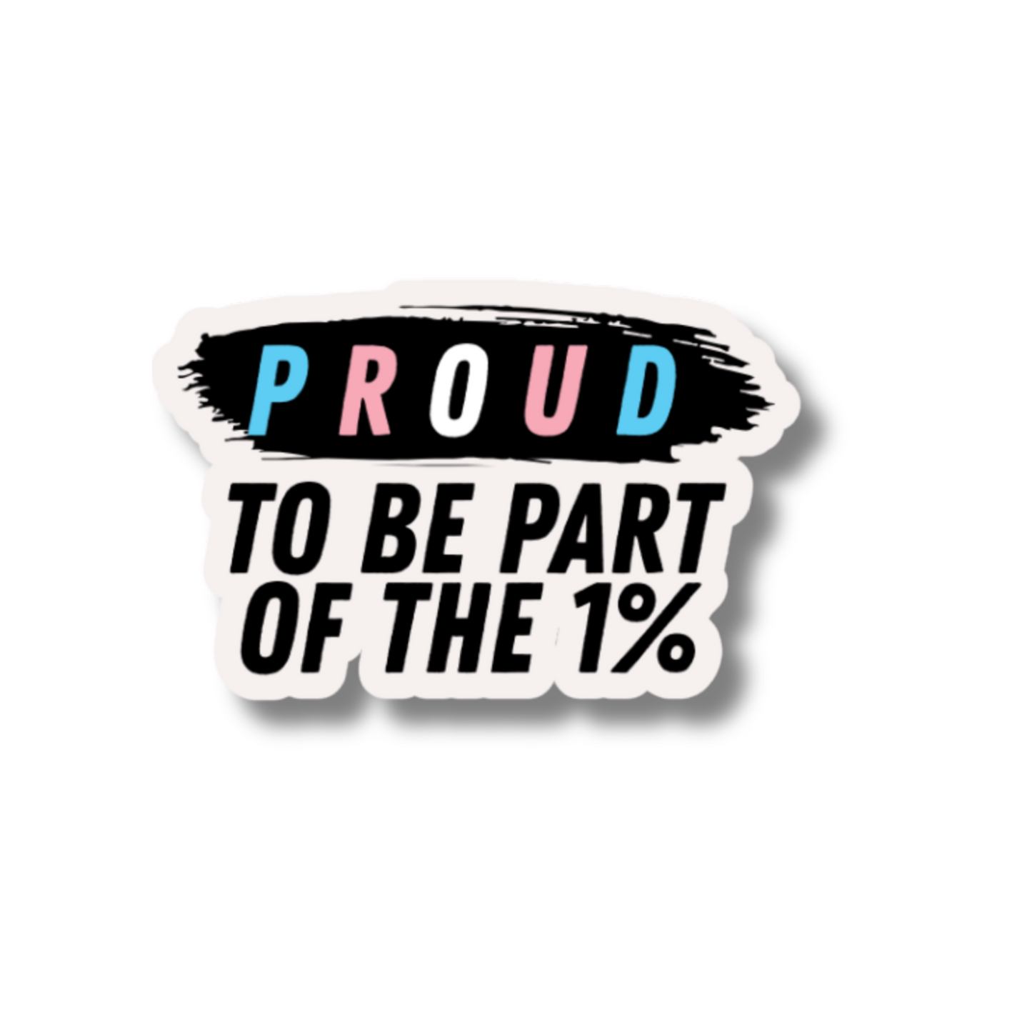STI-0051 | STICKER - Proud to be Part of the 1%