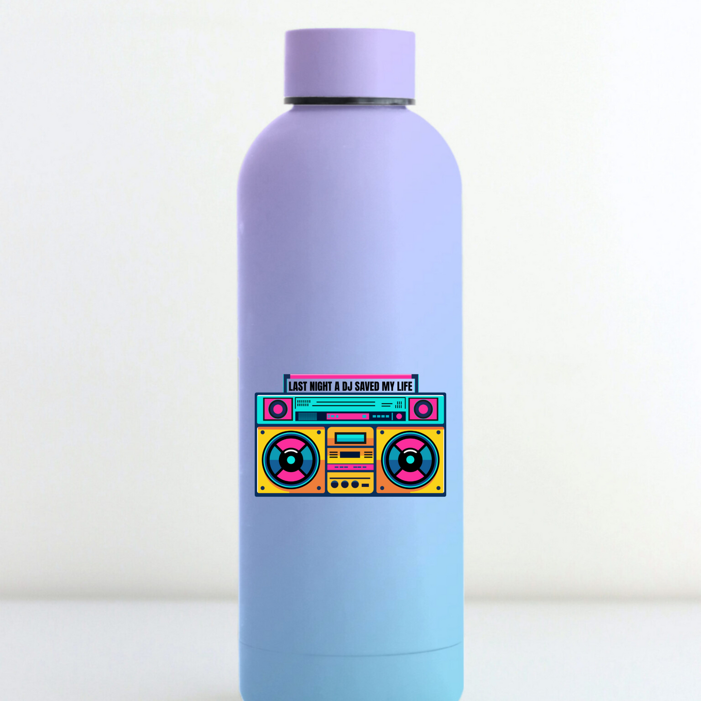 STI-0053 | STICKER - Last Night a DJ Saved my Life