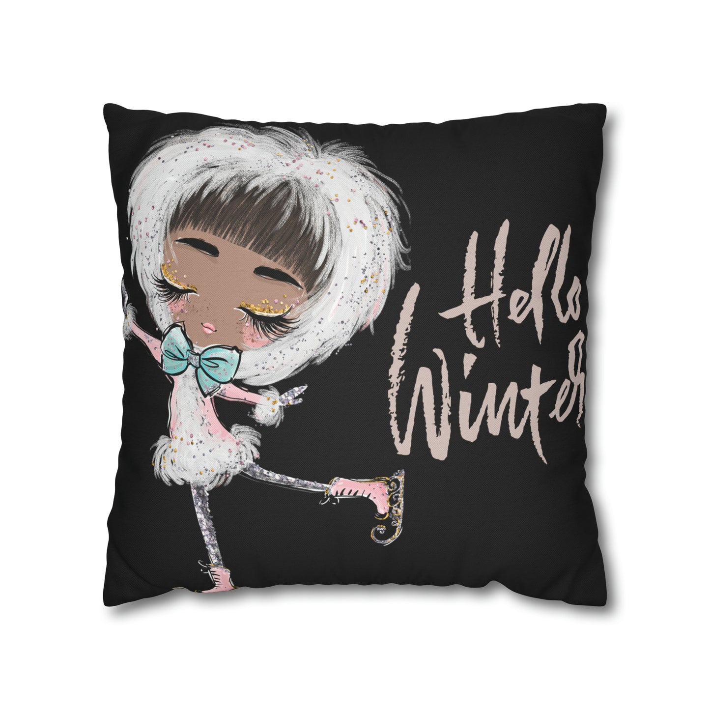 Holiday Accent Pillow - Hello Winter