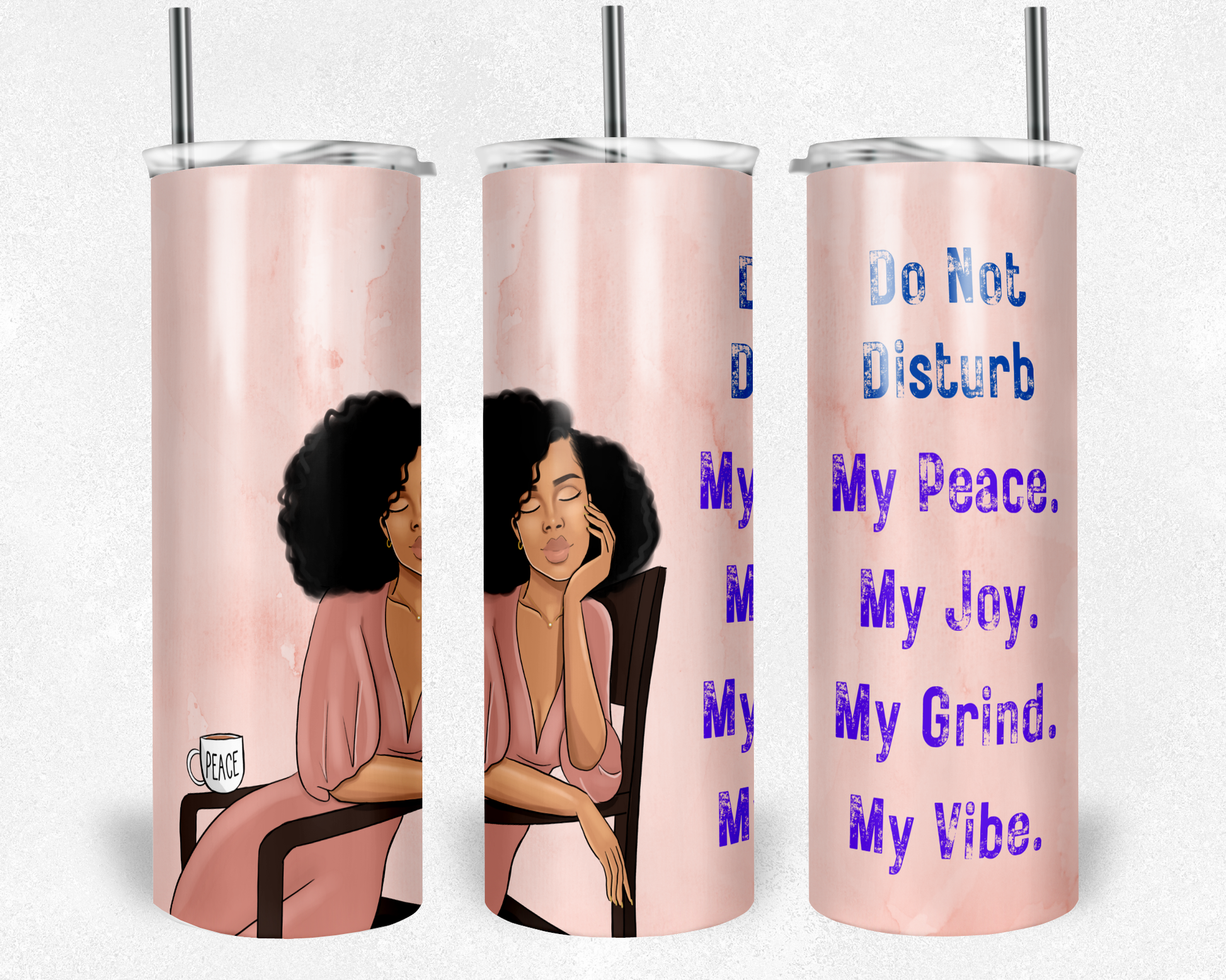 Peace Love Joy 4 in 1 Tumbler