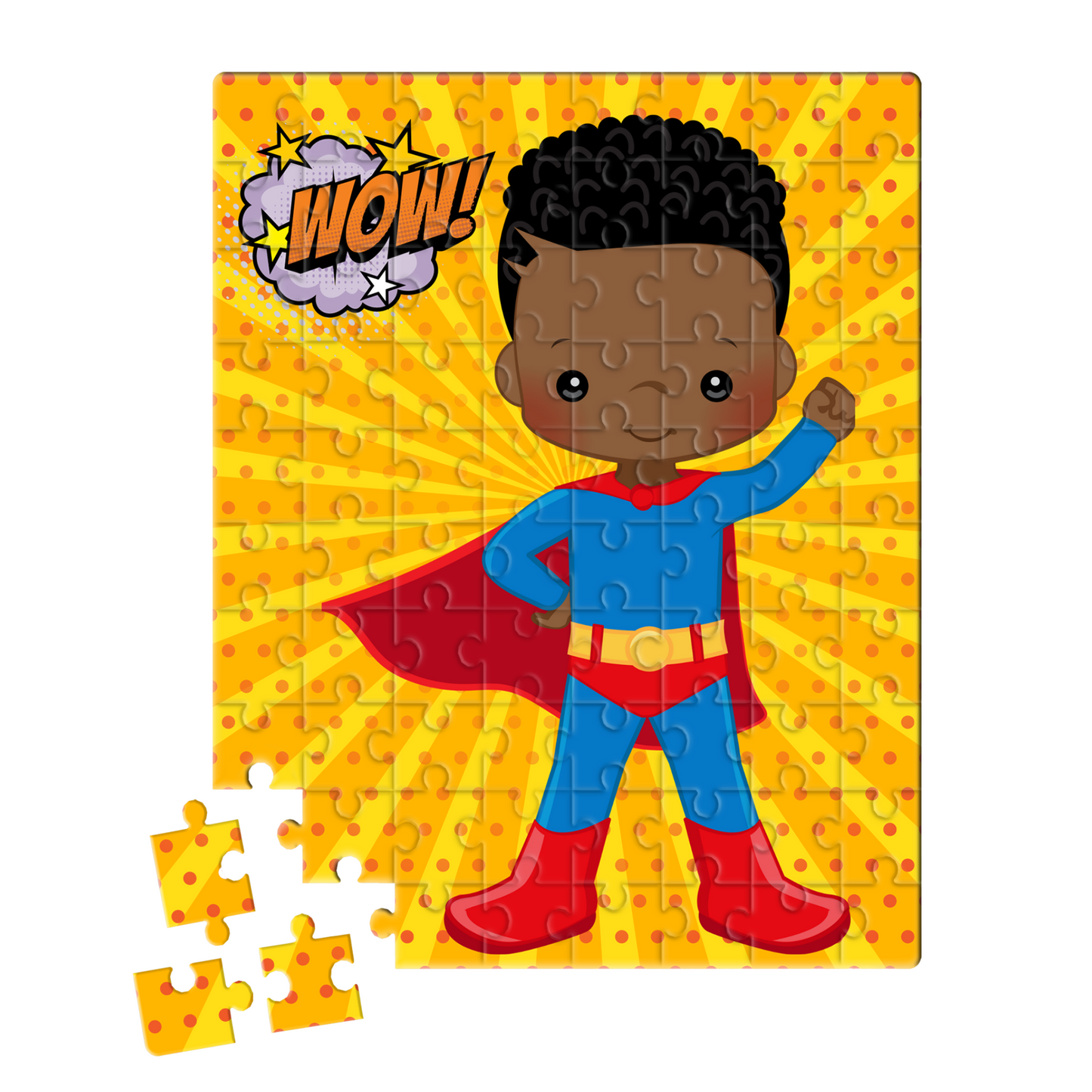 Kids Jigsaw Puzzle | Black Superheros